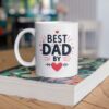 Best Dad by Heart Mug