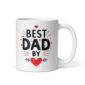 Best Dad by Heart Mug